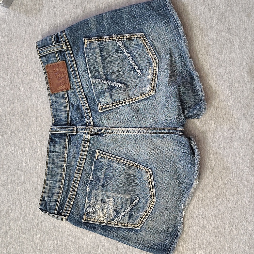 Denim Distressed Women's Shorts BKE BY BUCKLE FRAYED - Picture 9 of 16